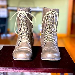Army Green Combat Boots
